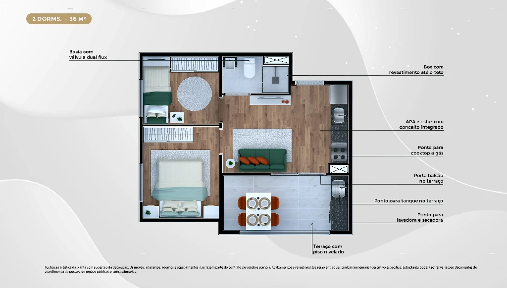 2 Dorms.
