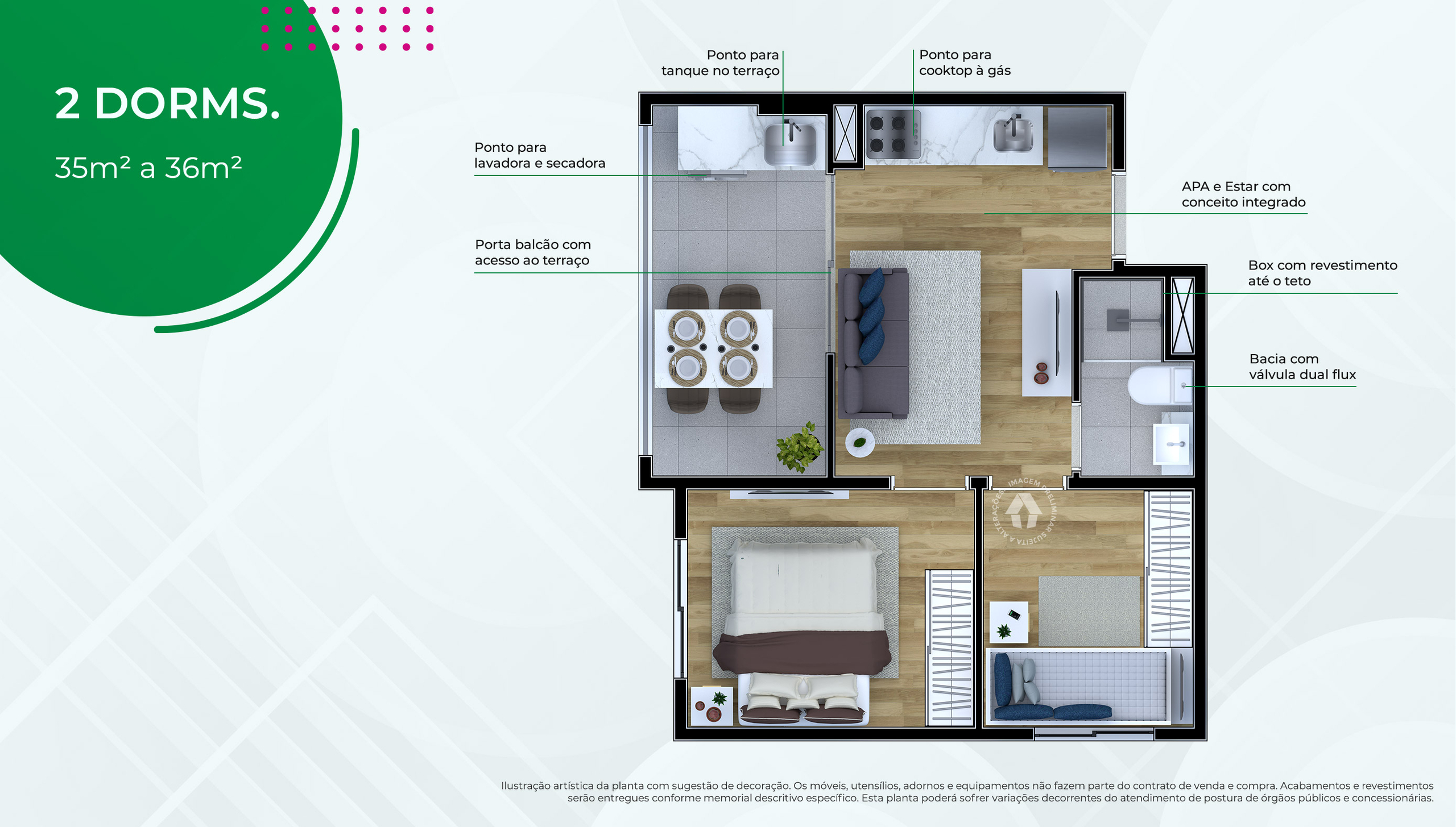 2 Dorms.