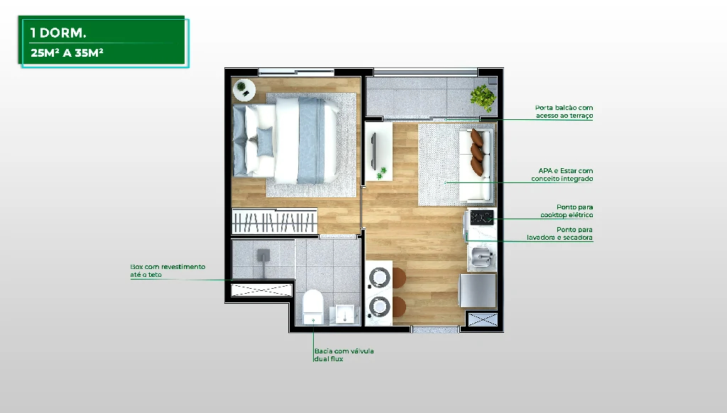 1 Dorm.