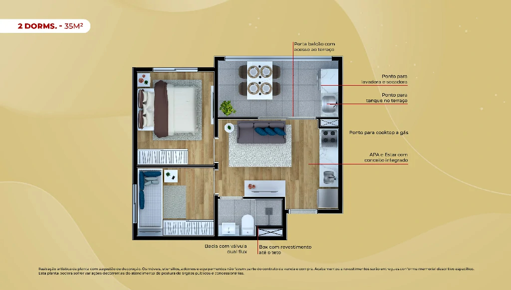 2 Dorms.