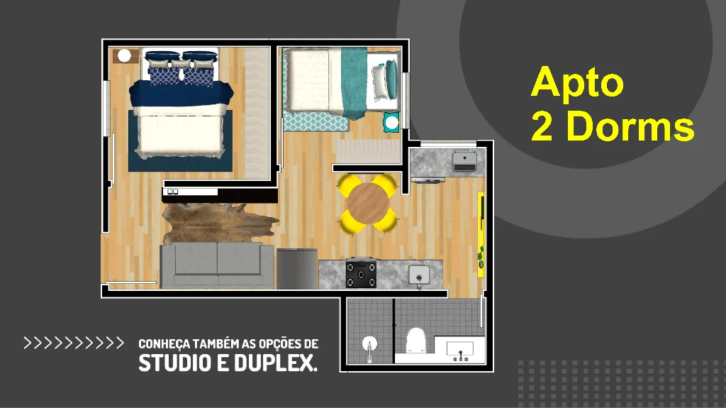 2 Dorms.