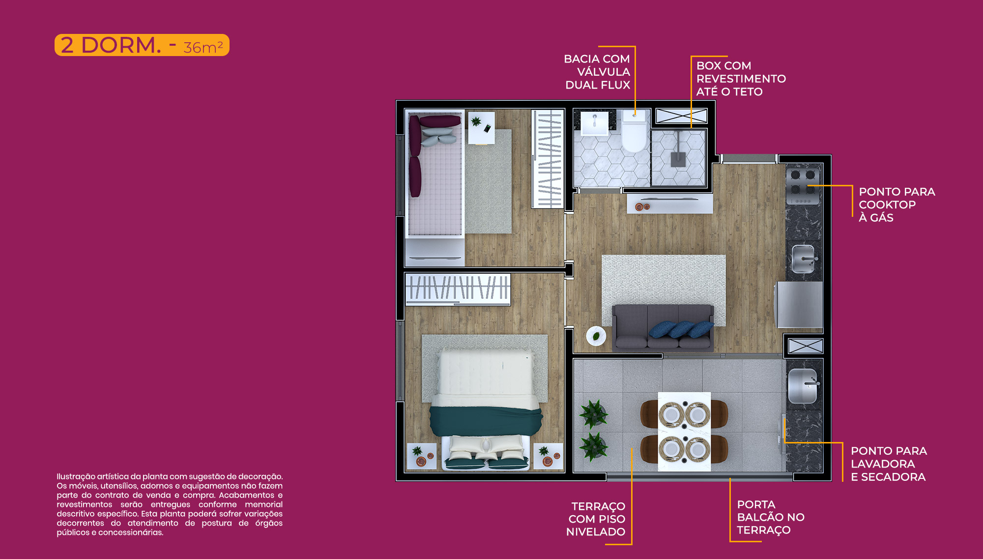 2 Dorms.