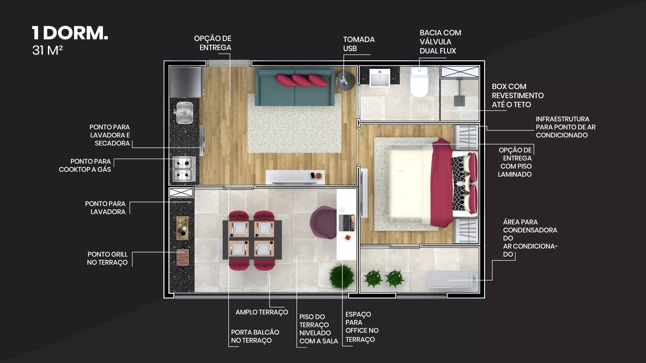 1 Dorm.