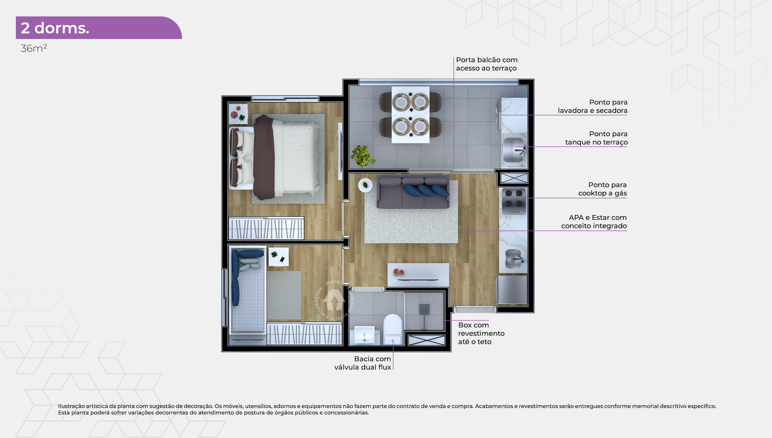 2 Dorms.