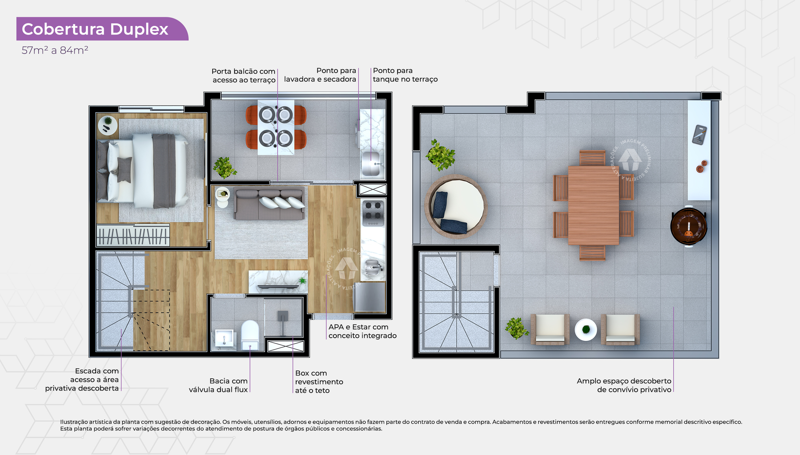 Cobertura Duplex