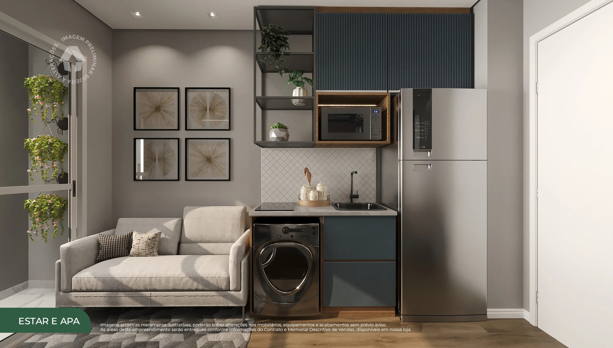 Apartamento na Panamby, Zona Sul de São Paulo, ideal para quem busca conforto, mobilidade e ótima localização.