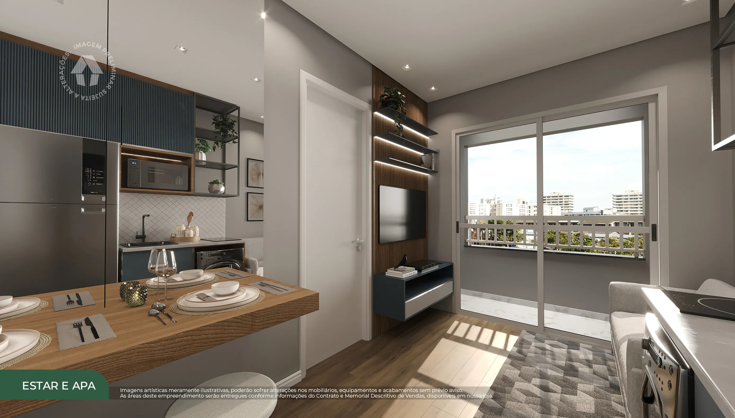 Apartamento na Panamby, Zona Sul de São Paulo, ideal para quem busca conforto, mobilidade e ótima localização.