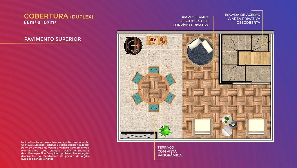 Cobertura Duplex (Superior)