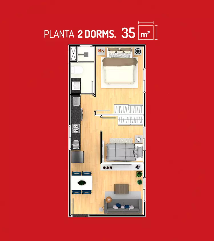 2 Dorms.