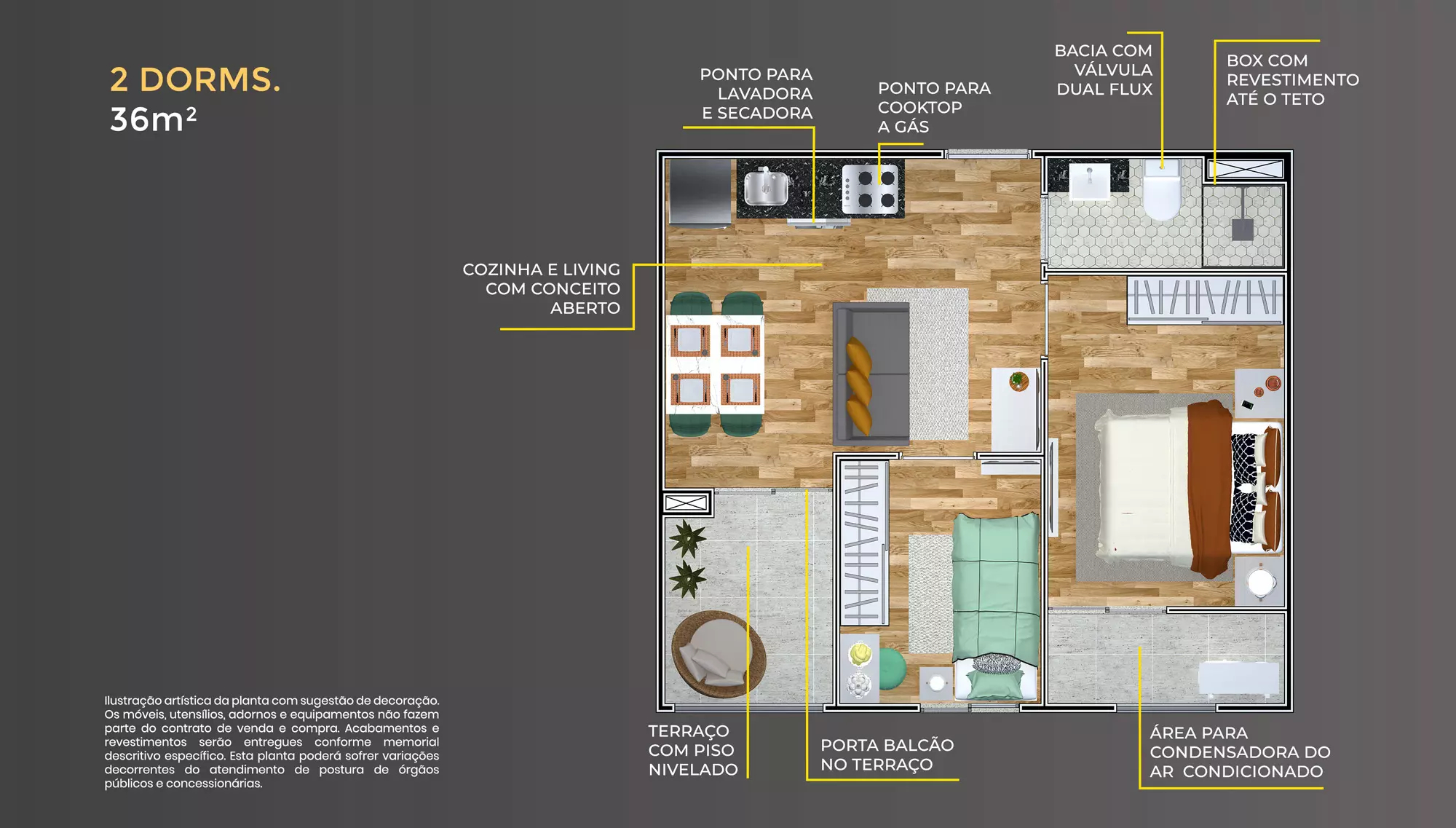 2 Dorms.