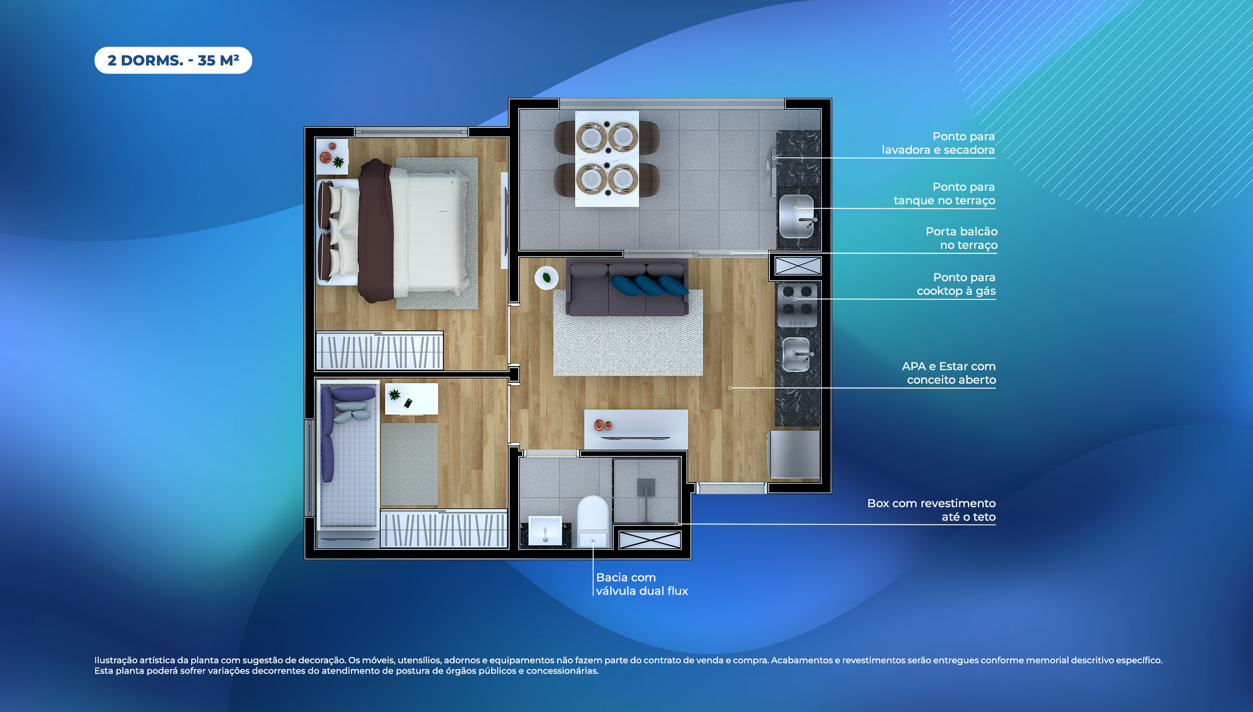 2 Dorms.