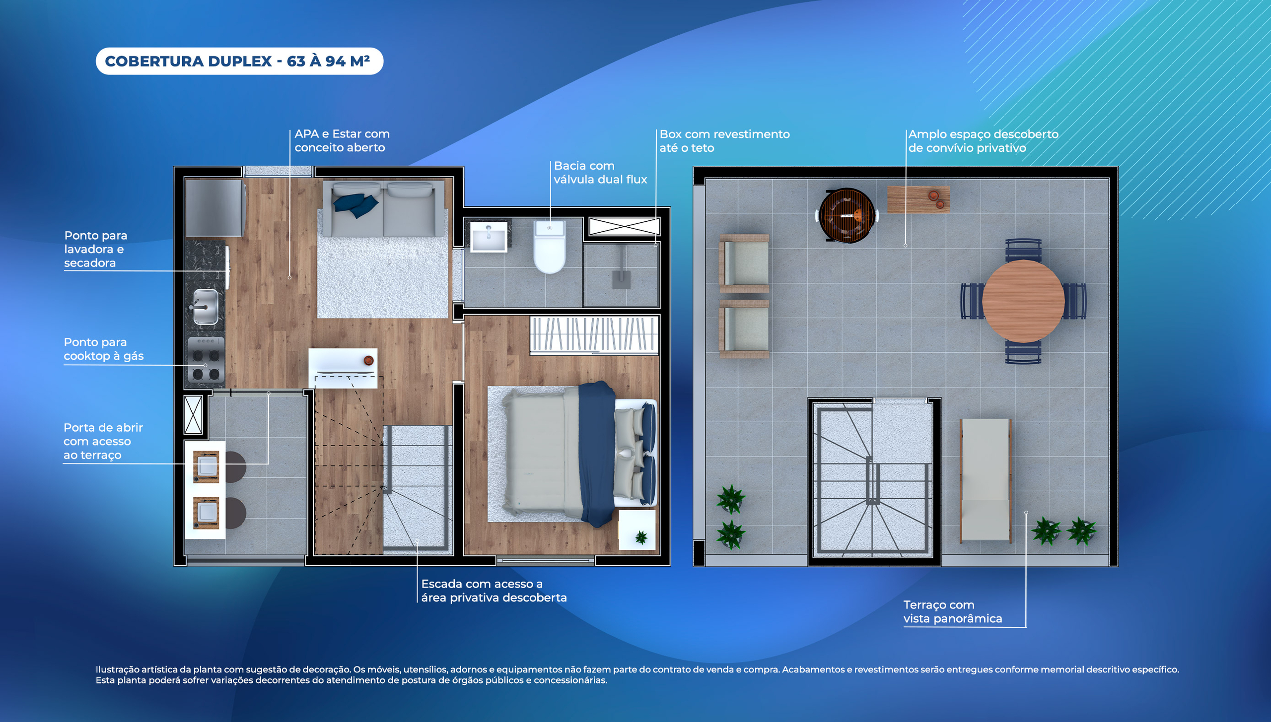 Cobertura Duplex