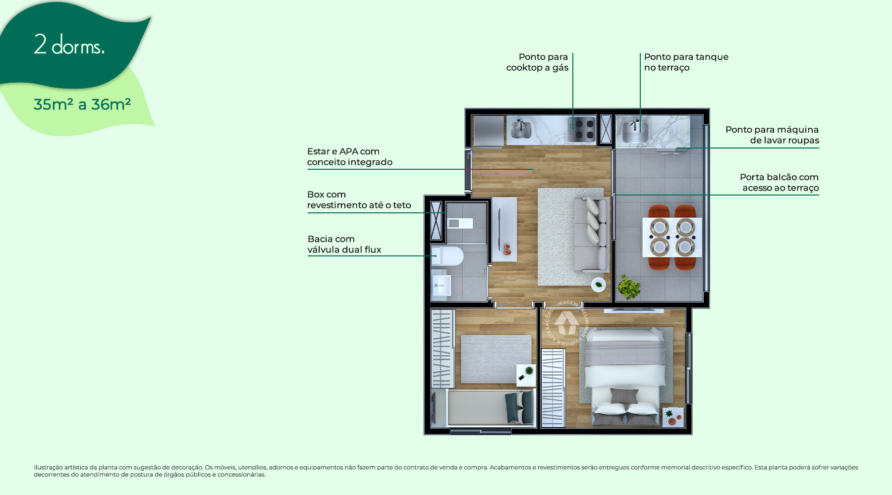2 Dorms.