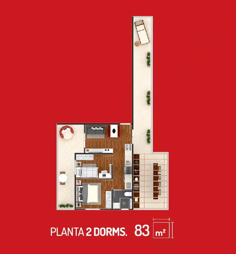 2 Dorms.