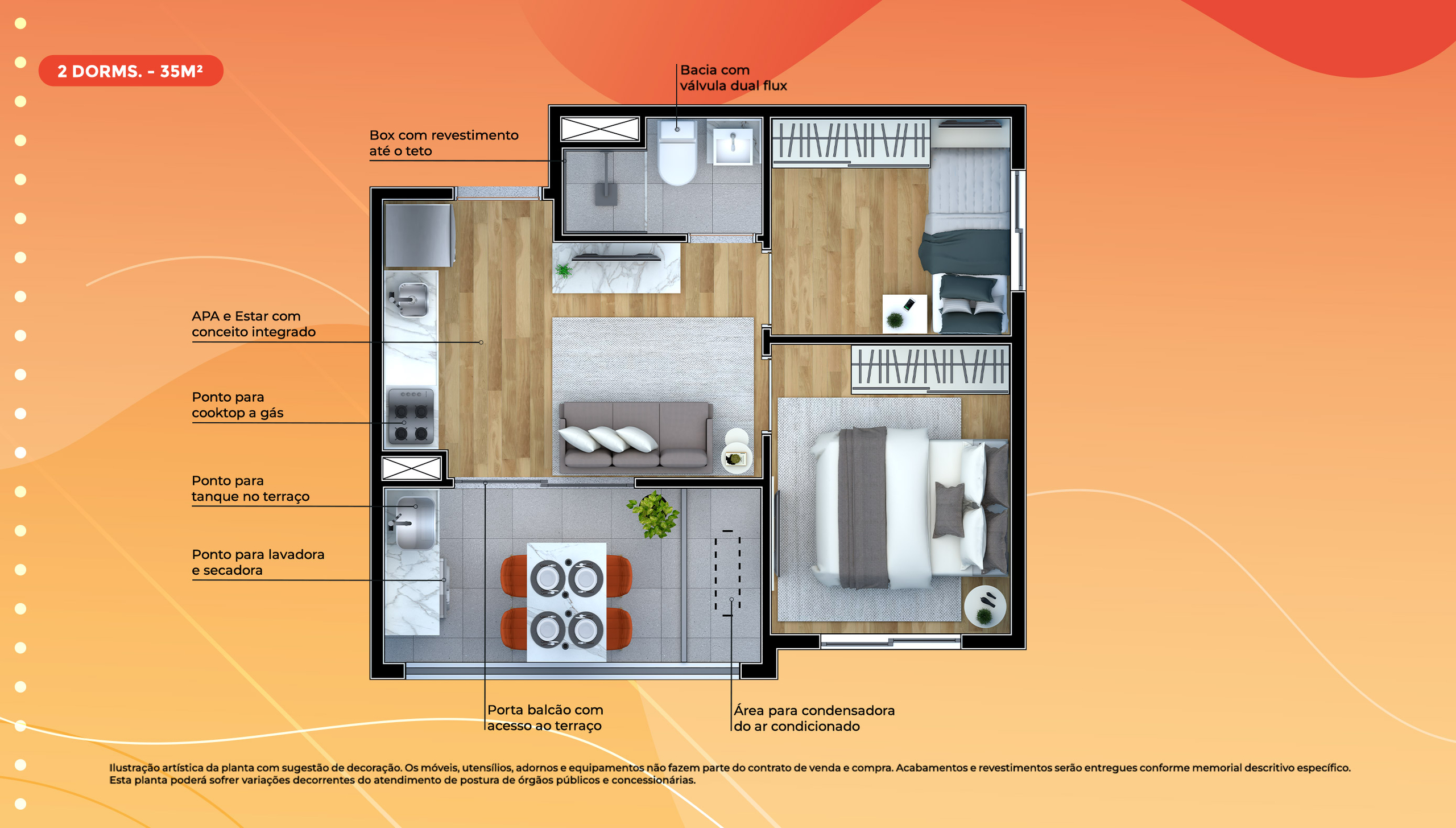 2 Dorms. 